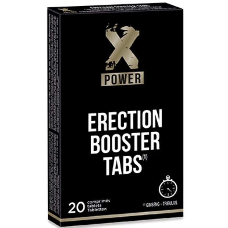 Stimulant Érection XPOWER Power Tabs – 20 Capsules