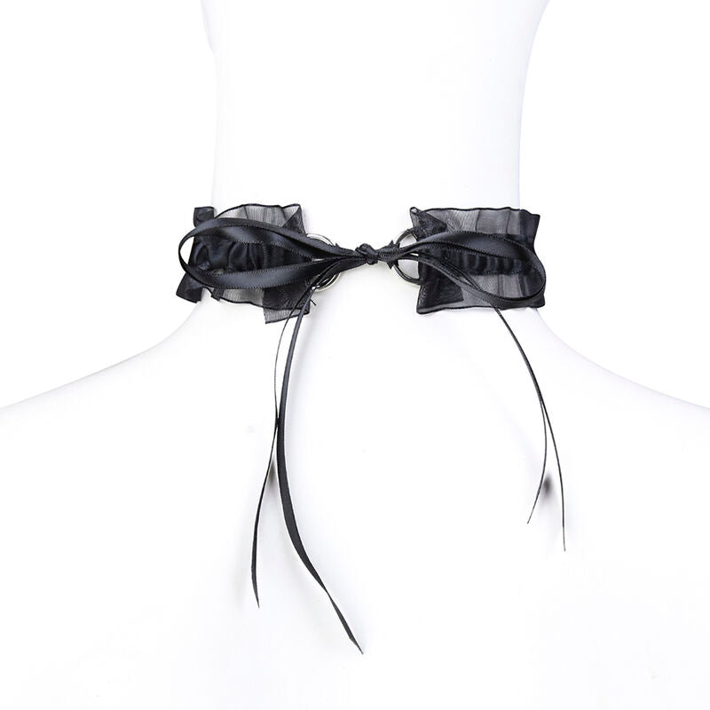 OHMAMA FETISH - COLLIER FĂTICHE DENTELLE