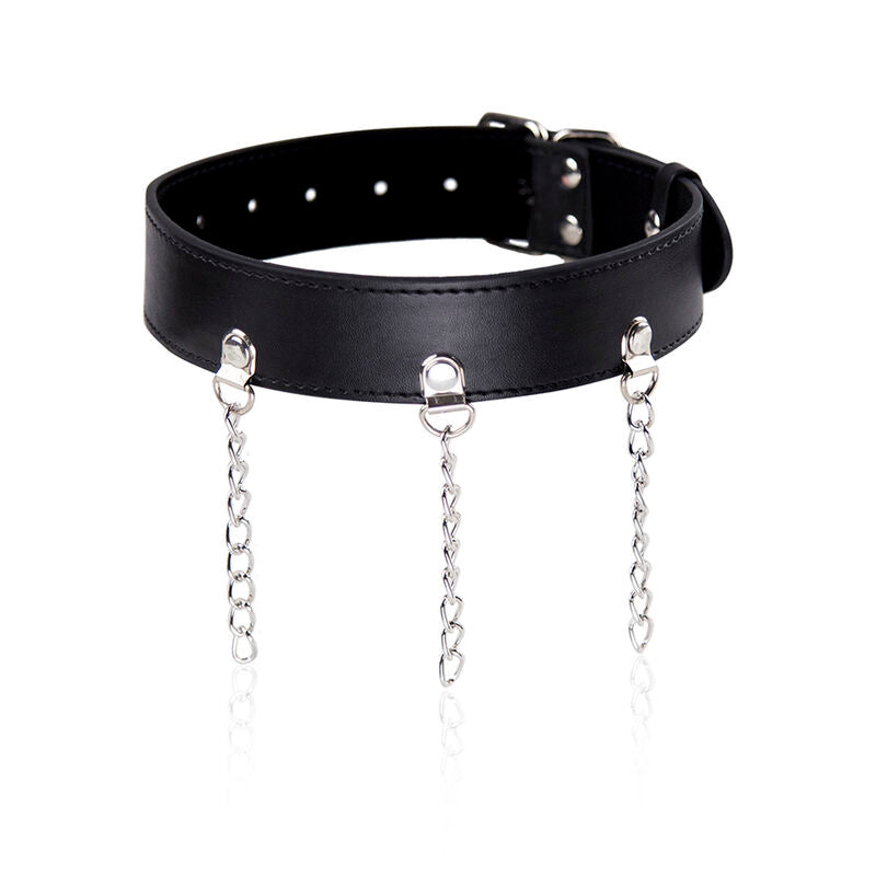 OHMAMA FETISH - COLLIER FĂTICHE AVEC ANNEAUX