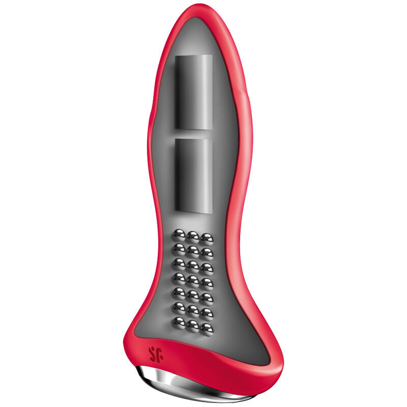 SATISFYER - ROTATOR PLUG 1+ APPLICATION VIBRANTE NOIR