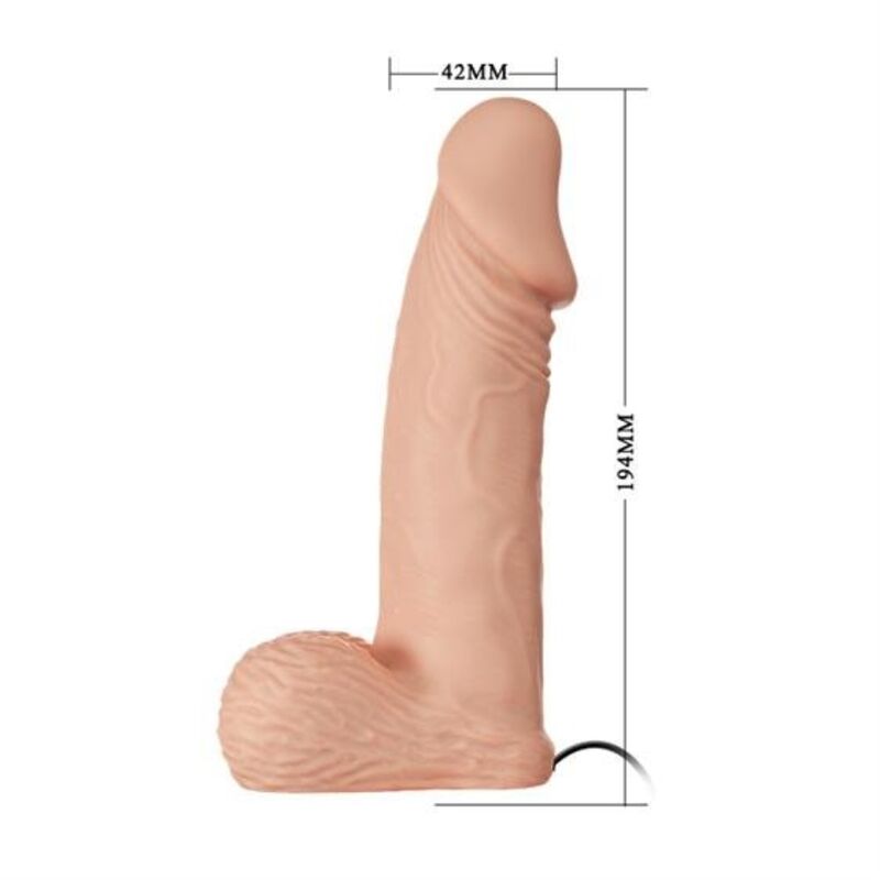 BAILE - HARNAIS DE ULTRA PASSIONNĂE 19.4 CM NATUREL