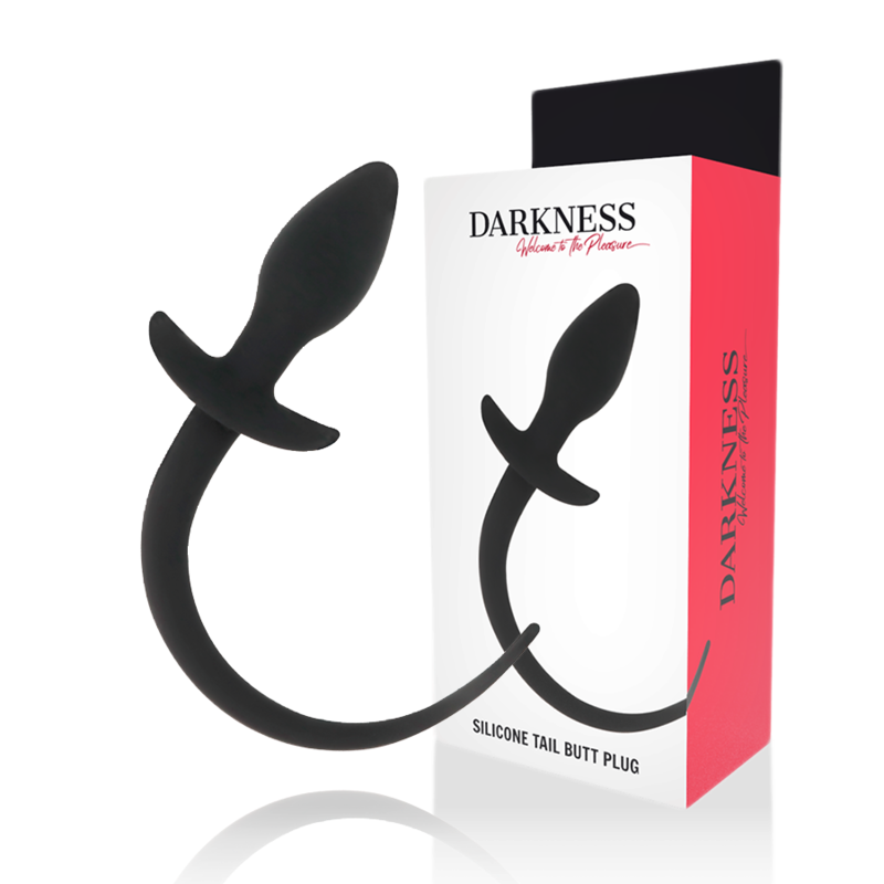 Plug Anal Darkness – Silicone Noir 28 cm XL