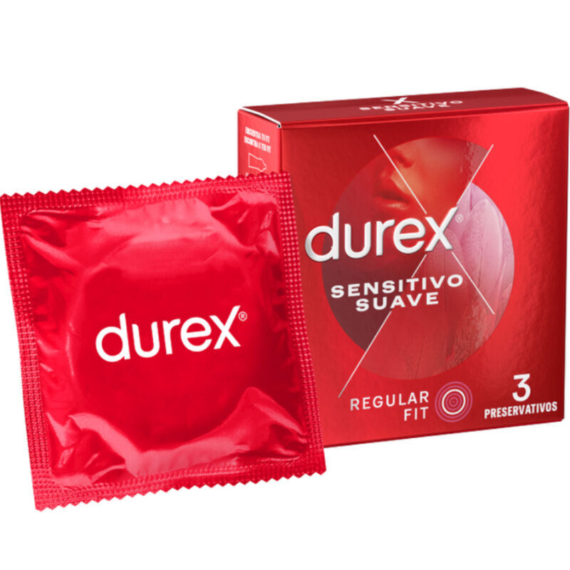 Préservatifs Durex Condoms Doux et Sensible – Boîte 3 unités