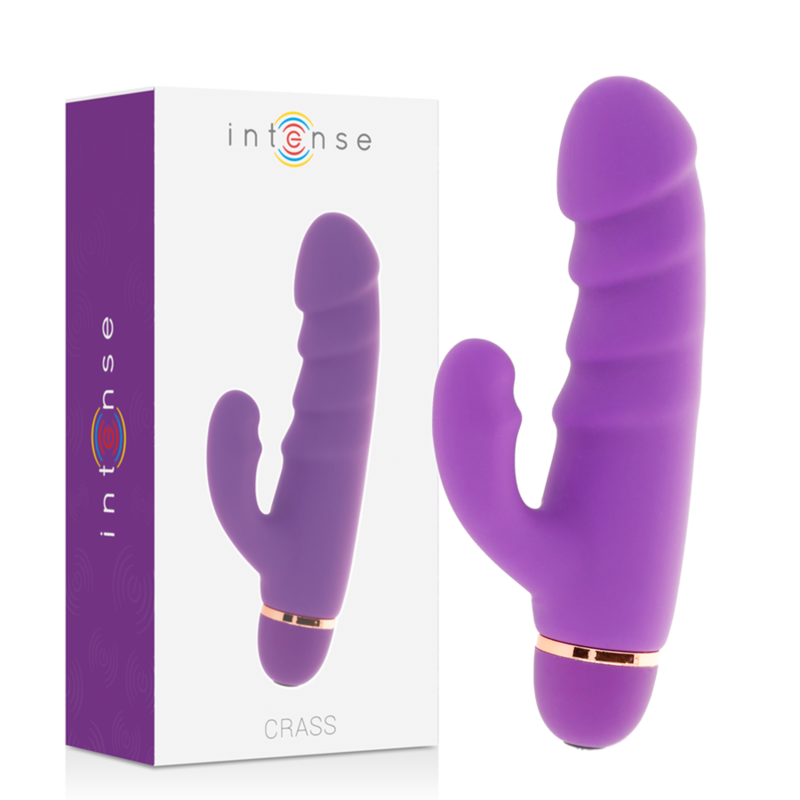 Vibromasseur Intense Crass – 20 Vitesses Silicone Lilas