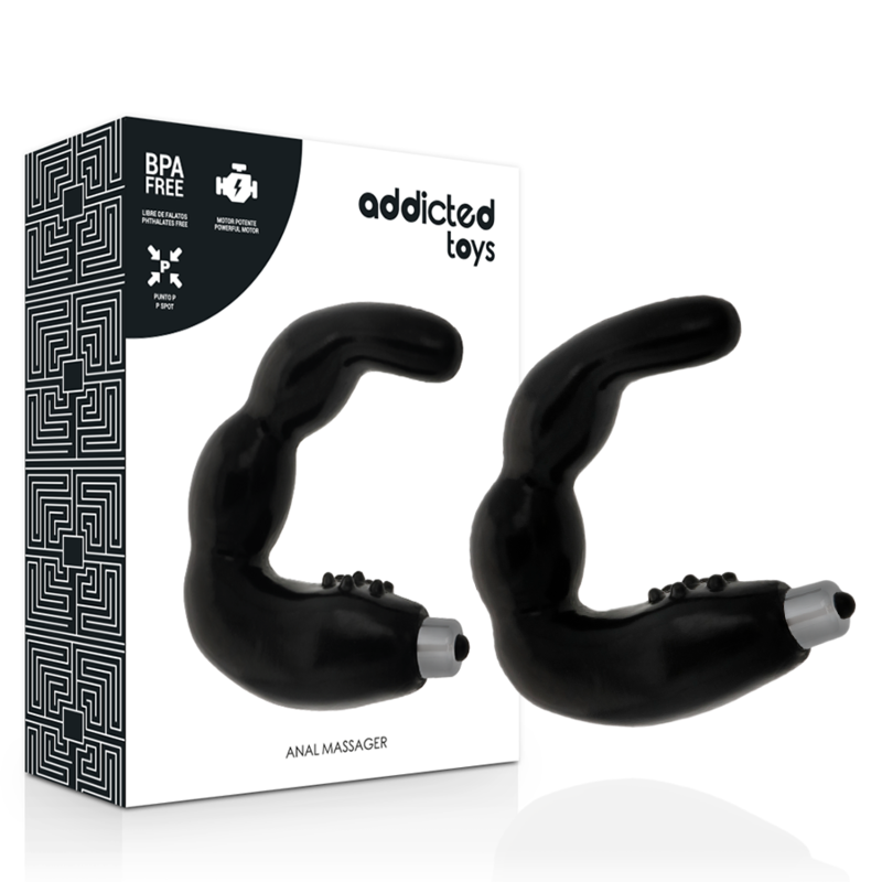Vibromasseur prostate Addicted Toys – Noir