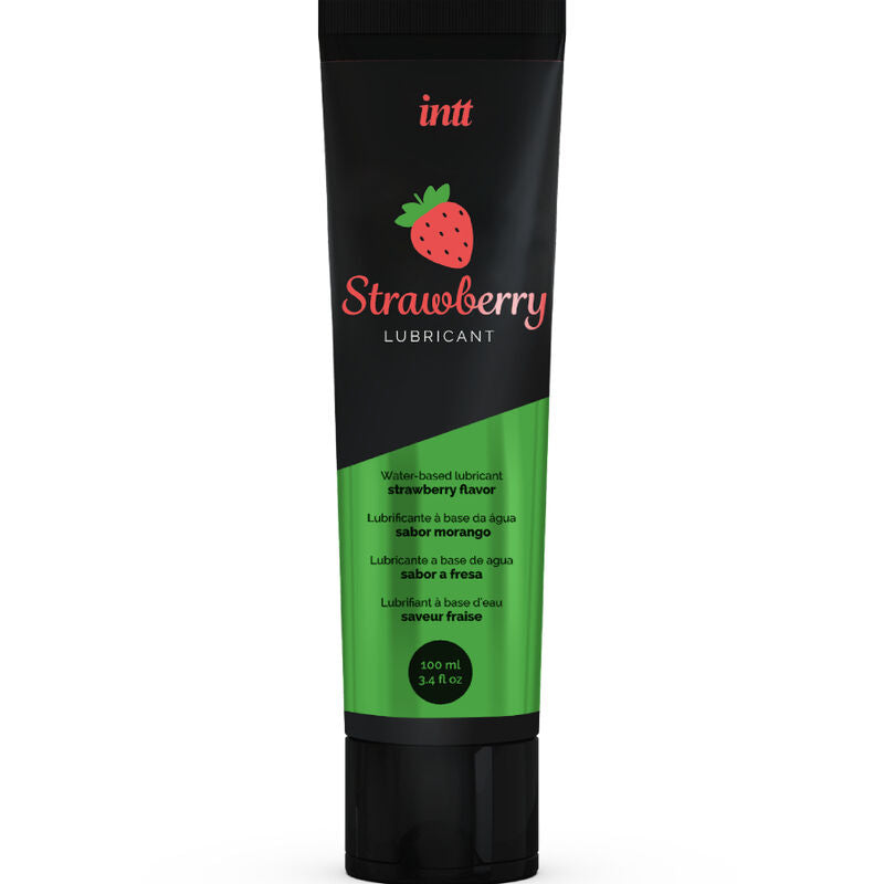 Lubrifiant Aromatisé Fraise Sucrée INTT – Base Eau