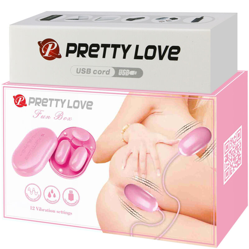 Œuf Vibrant Pretty Love Fun Box – Rose Compact