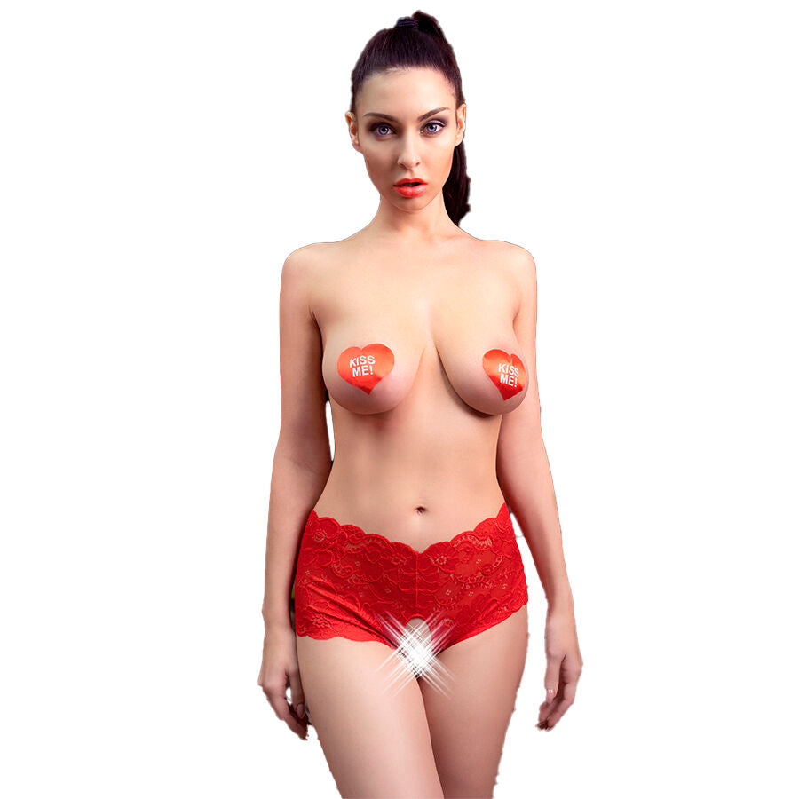CHILIROSE - CR 4641 PANTIES ROUGE S/M