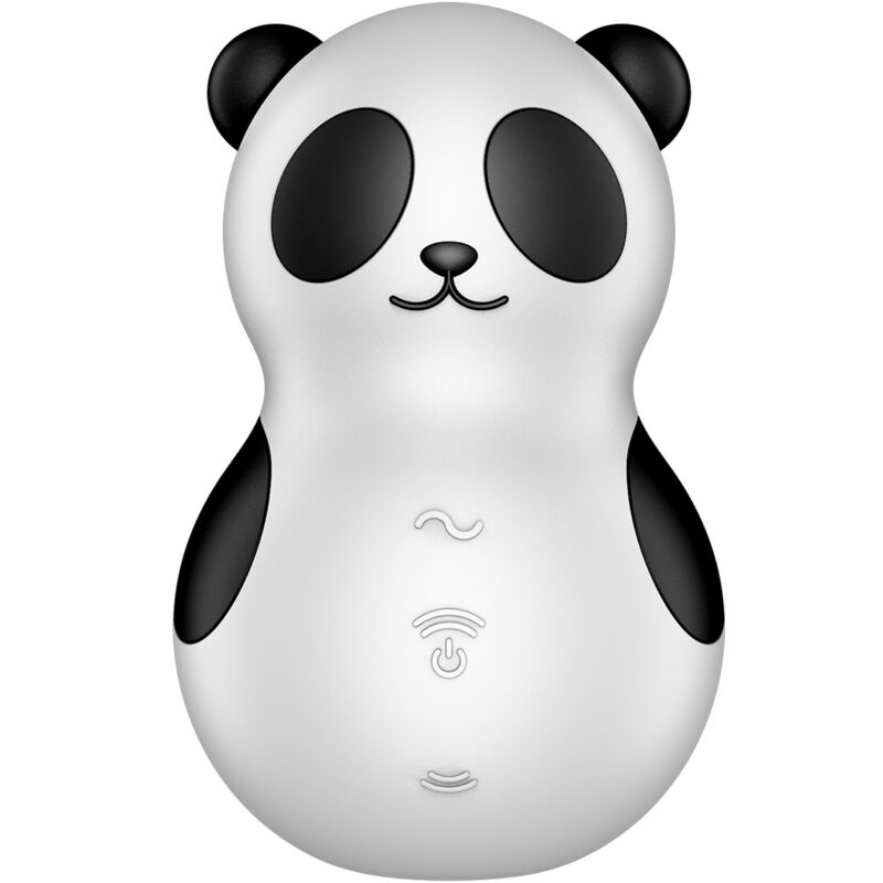 Mini Vibromasseur Air Pulse Satisfyer Pocket Panda – Noir et Blanc
