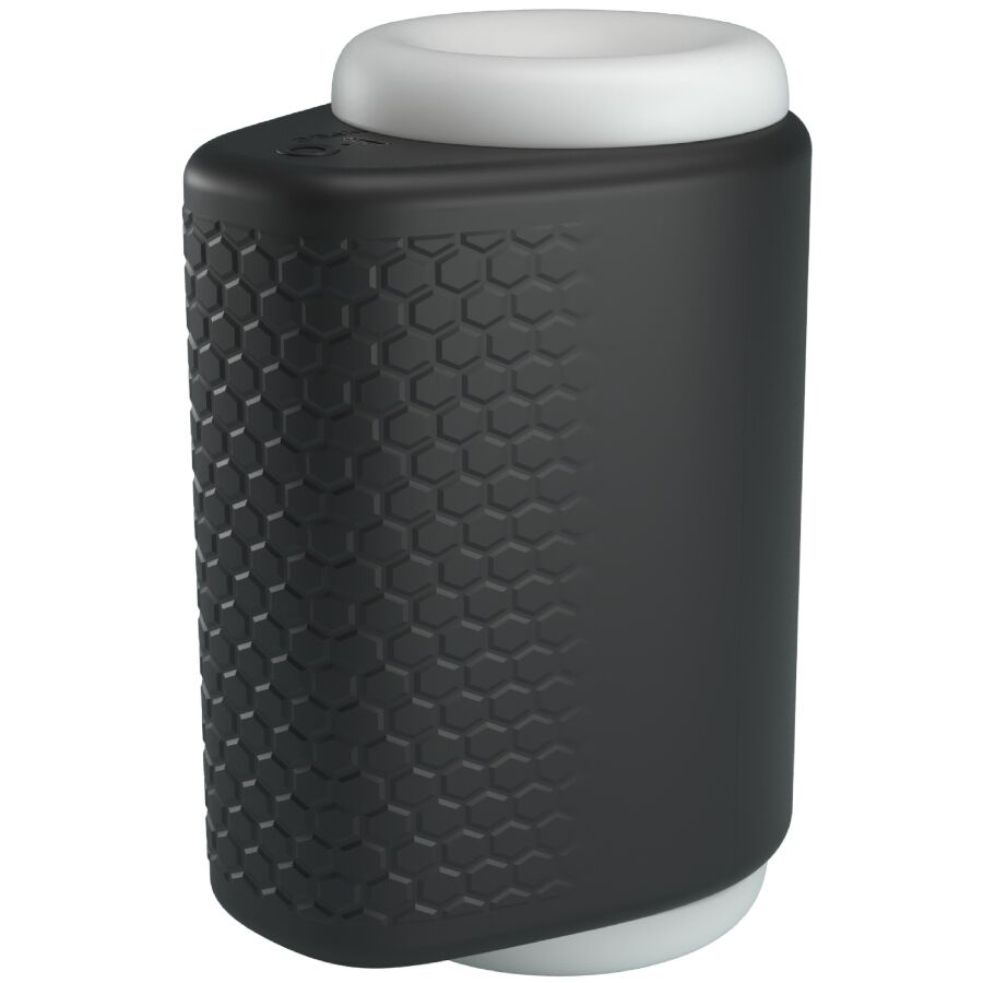 PRETTY LOVE - MASTURBATEUR POUR HOMME DJ GIRL AVEC VIBRATION 5 RÉGLAGES NOIR