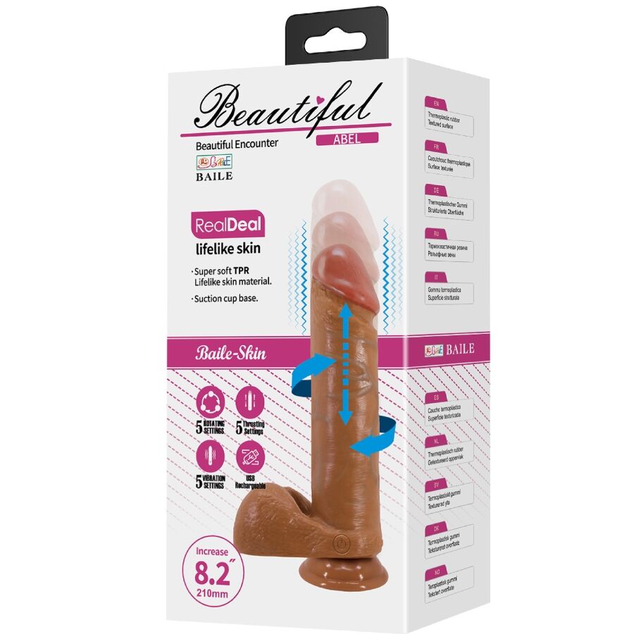 BAILE - ABEL GODE RÉALISTE 21 CM MULÂTRE