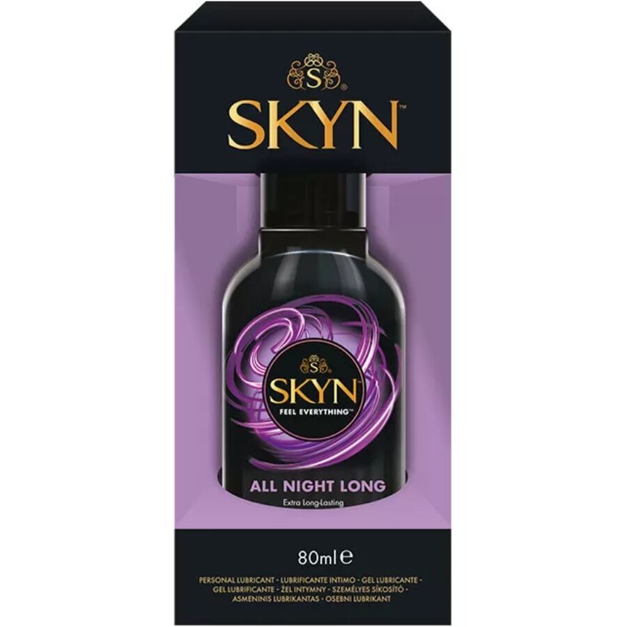 SKYN - LUBRIFIANT Ă BASE DE SILICONE TOUTE LA NUIT 80 ML