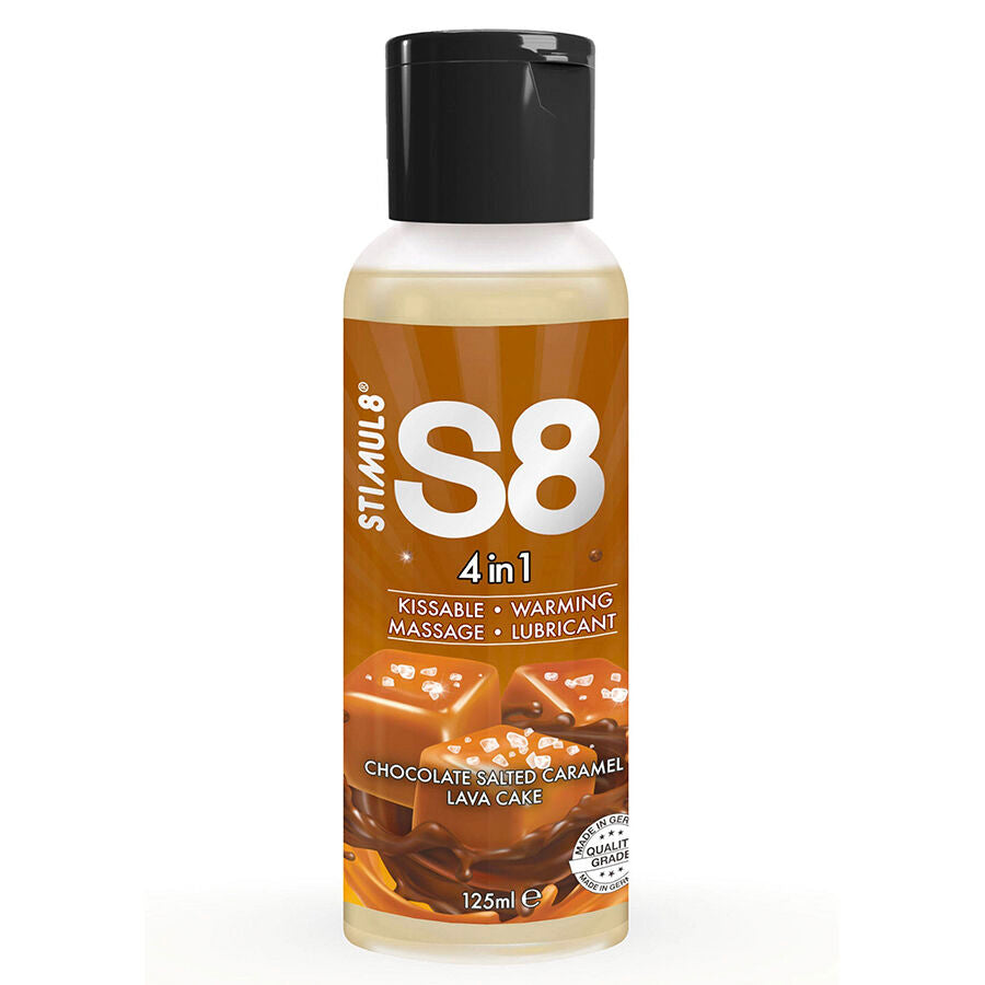 STIMUL8 - S8 LUBRIFIANT DESSERT 4 EN 1 CHOCOLAT ET CARAMEL SALĂ 125 ML