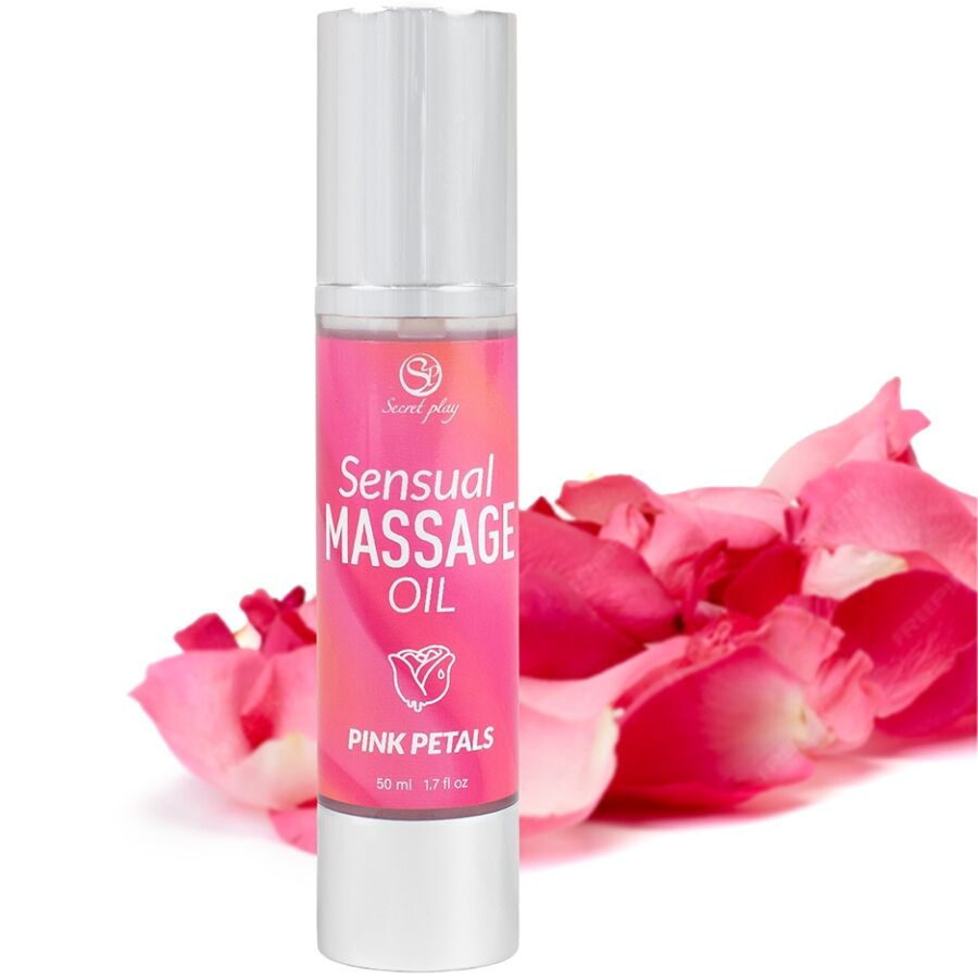 SECRETPLAY - HUILE DE MASSAGE PĂTALES DE ROSES