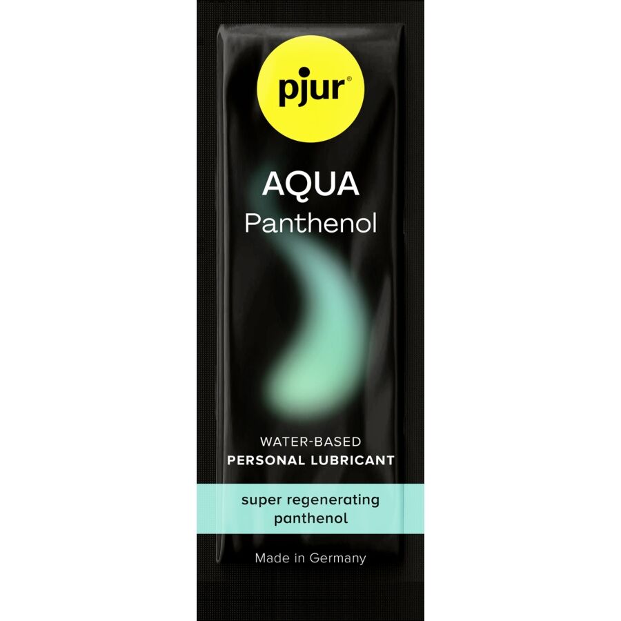 PJUR - LUBRIFIANT Ă BASE D'EAU AQUA PANTHENOL 2 ML