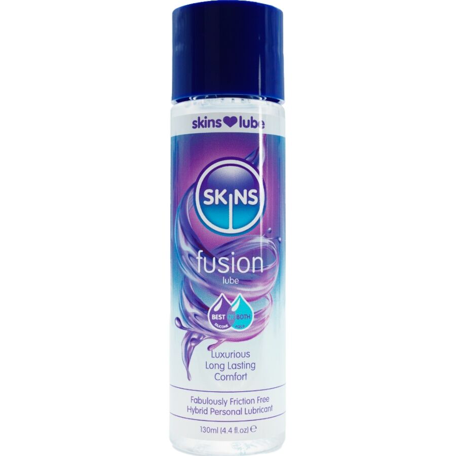 SKINS - FUSION LUBRIFIANT HYBRIDE Ă BASE D'EAU ET DE SILICONE 130 ML