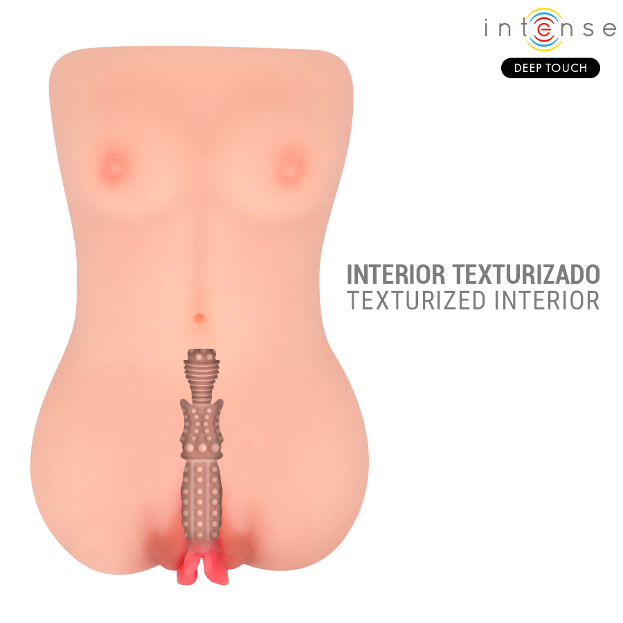 INTENSE DEEP TOUCH - VIBRATEUR ET MASTURBATEUR Ă SUCCION CATHERINE AVEC VOIX