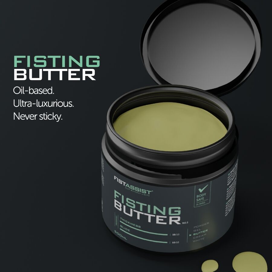 COBECO - FIST ASSIST BUTTER LUBRIFIANT Ă BASE D'HUILE 500 ML