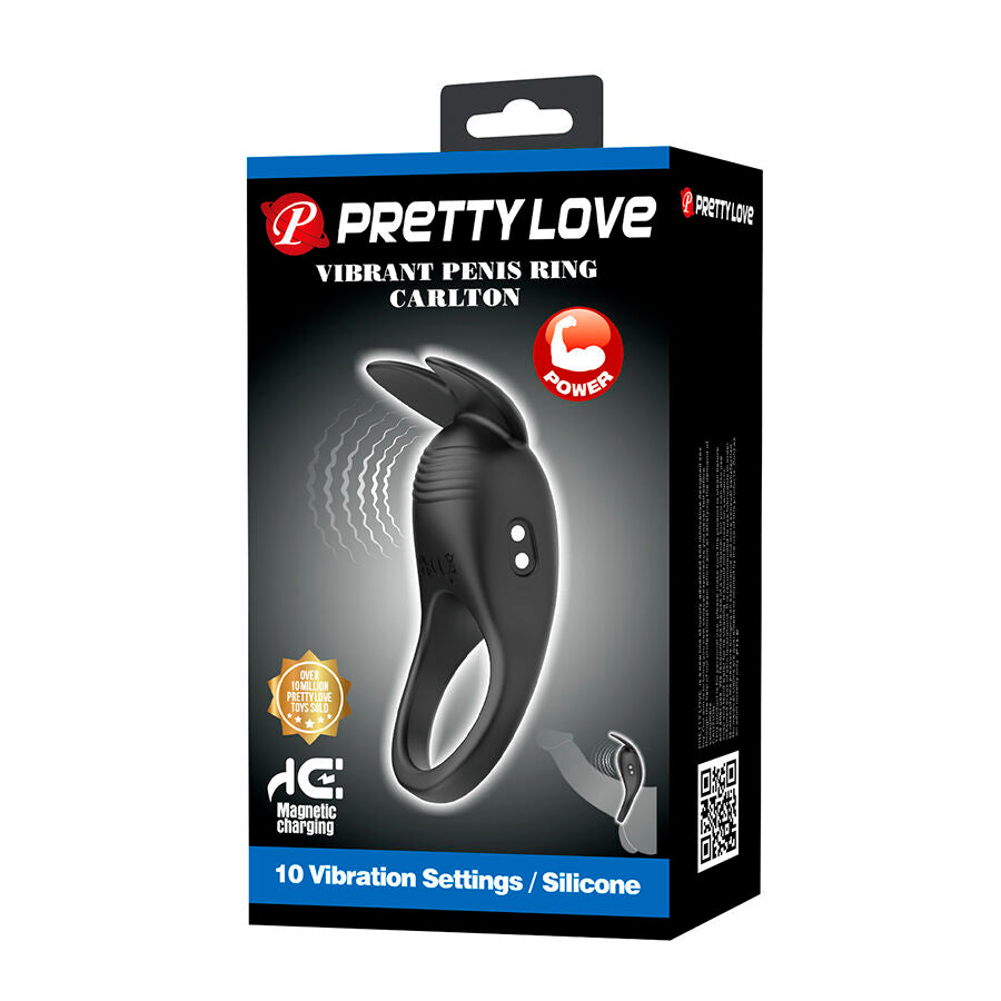 PRETTY LOVE - CARLTON ANNEAU PĂNIS AVEC STIMULATEUR CLITORIAL