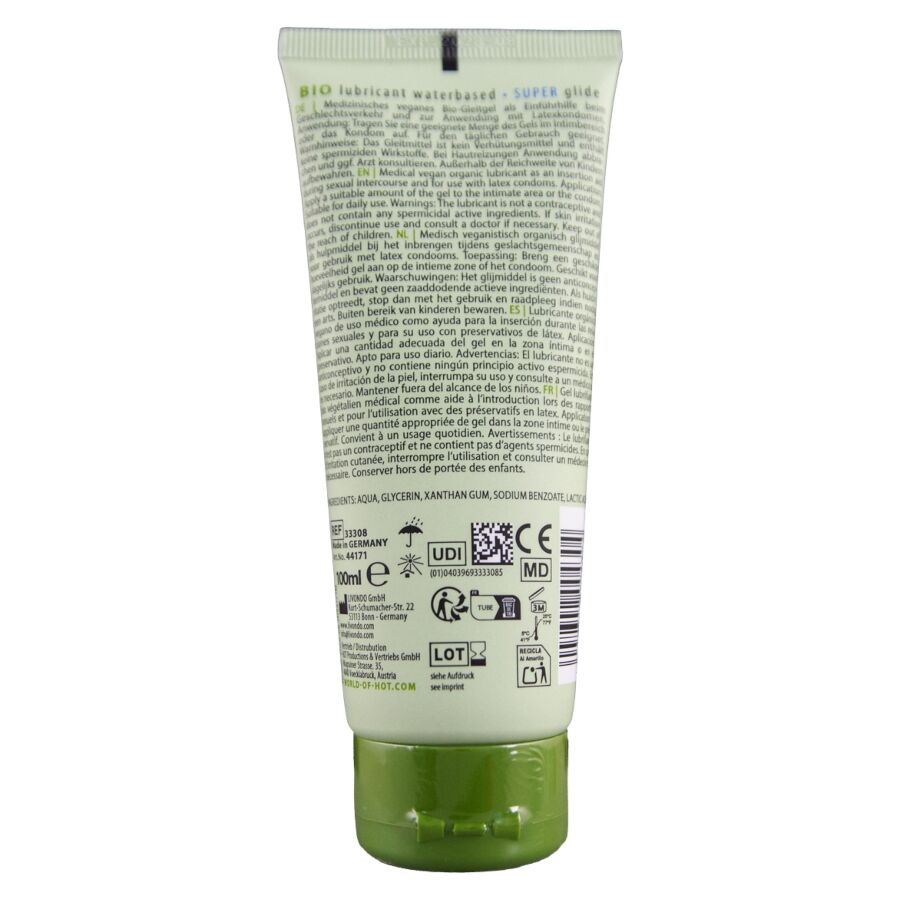 HOT - LUBRIFIANT BIO Ă BASE D'EAU 100 ML