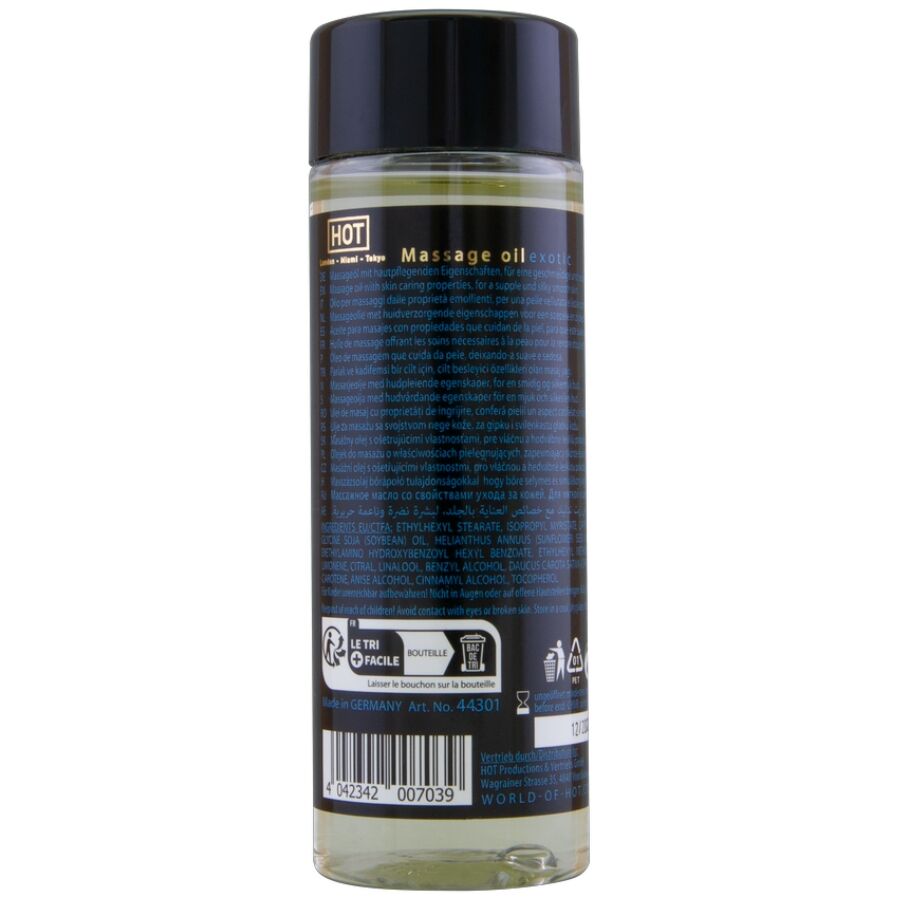 HOT - HUILE DE MASSAGE EXOTIQUE SPĂCIALE 100 ML