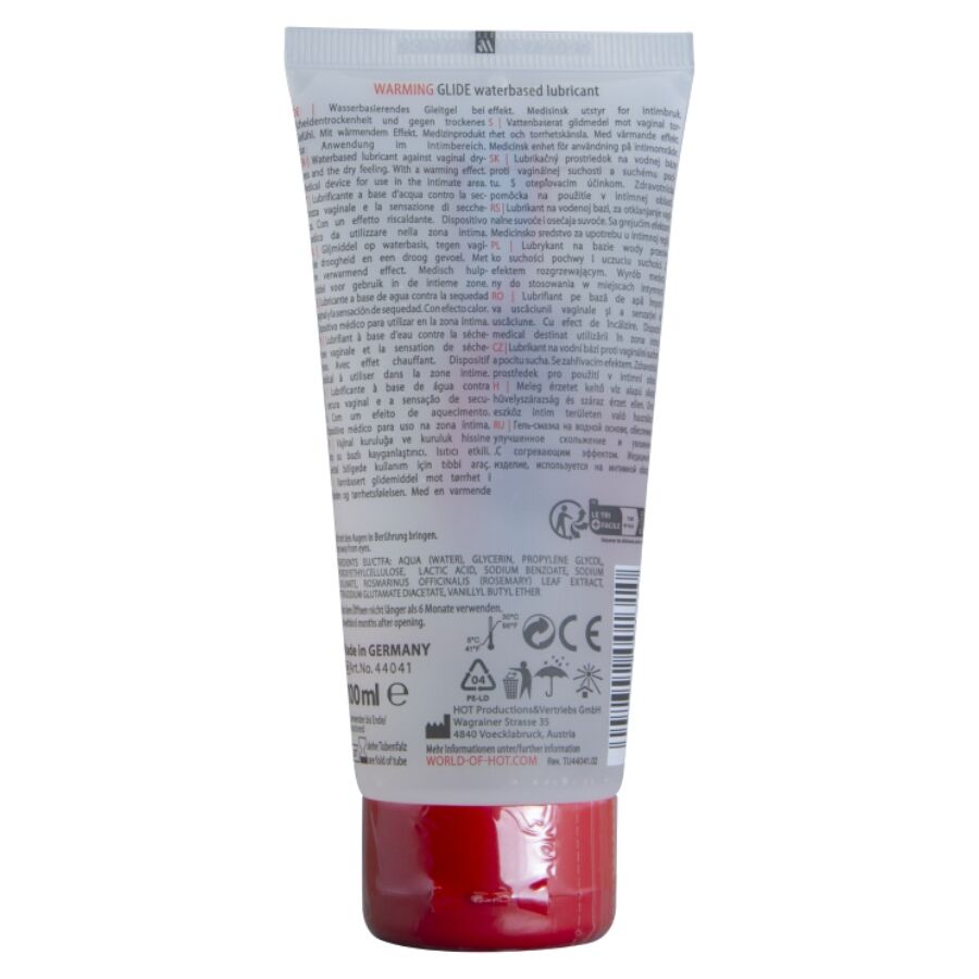 HOT - LUBRIFIANT LIQUIDE ET GLISSANT POUR UN PLAISIR INTENSE Ă BASE D'EAU 100 ML