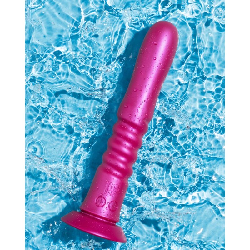 ROMP - JIGGLE VIBRATEUR Ă VENTOUSE ROSE, AVEC MOUVEMENTS DE HAUT EN BAS