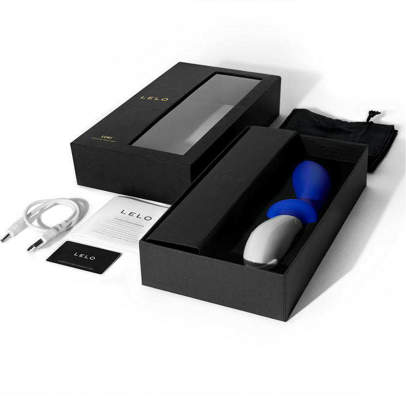 Vibromasseur Anal Lelo Loki Prostate Premium – Bleu
