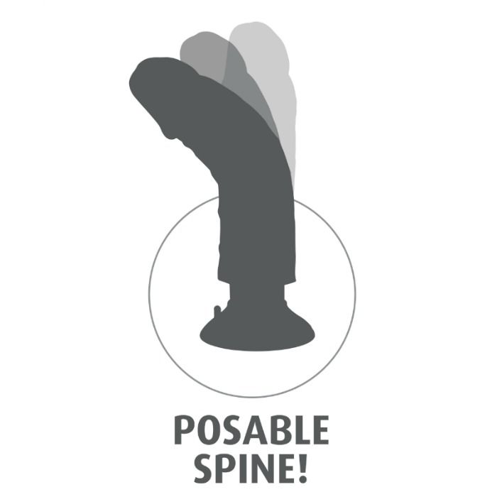 Vibromasseur Réaliste King Cock 25 cm Testicules – Naturel