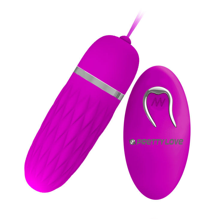 Oeuf Vibrant Pretty Love Dawn â TĂ©lĂ©commande 12 Modes Silicone