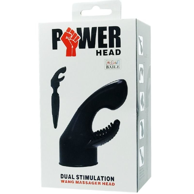 BAILE - POWER HEAD TĂTE INTERCAMBIABLE POUR MASSEURSTIMULATION DU POINT GY ET CLITORIS
