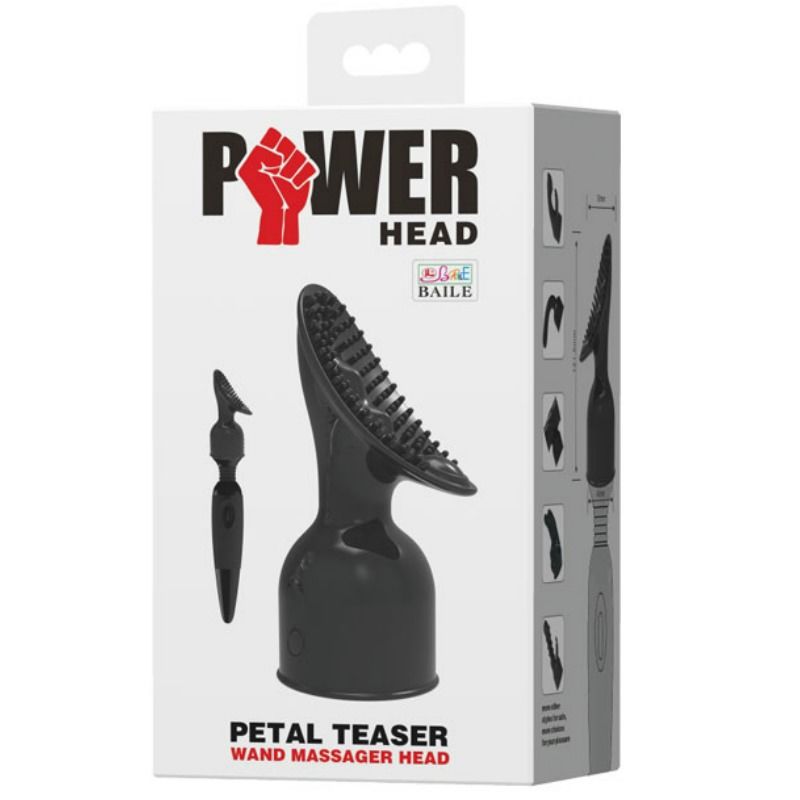 BAILE - TĂTE INTERCHANGEABLE POUR MASSEUR DE STIMULATION DU CLITORIS