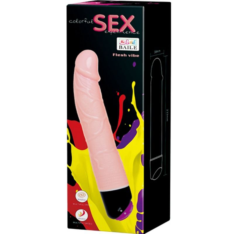 Vibromasseur Réaliste Baile Rotation 24 cm Multi-Vitesses