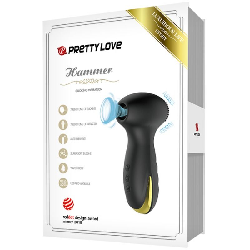 PRETTY LOVE - MARTEAU INTELLIGENT Ă VIBRATION ET ASPIRATION