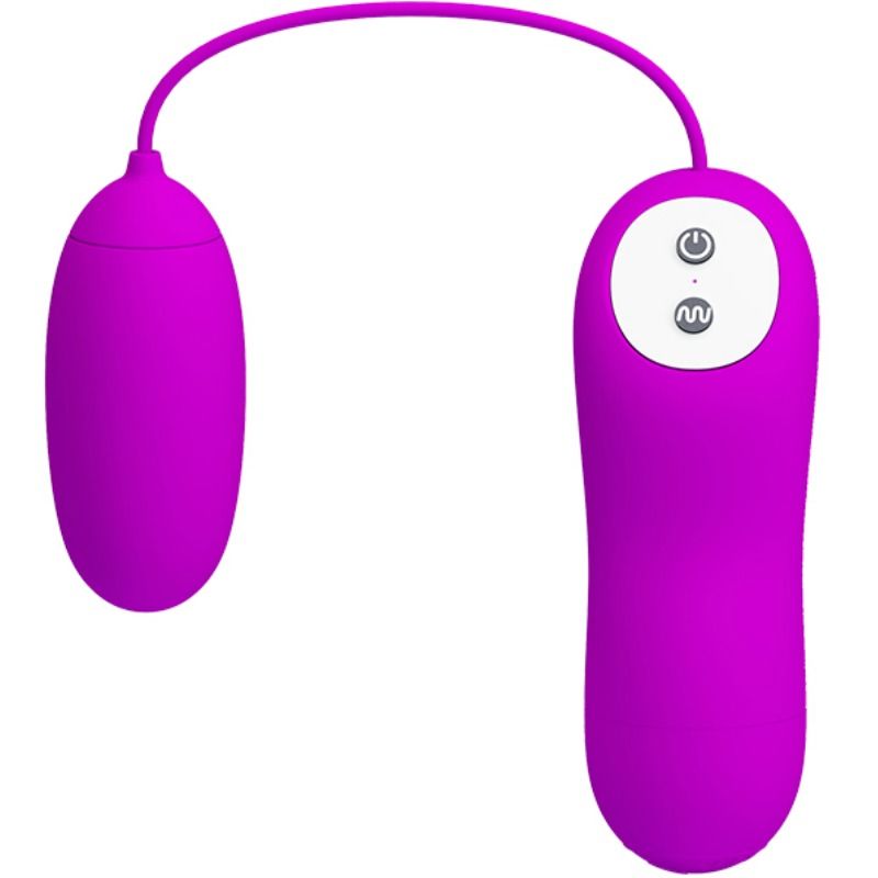 Oeuf Vibrant Pretty Love Eunice Double Stimulateur 12 Modes