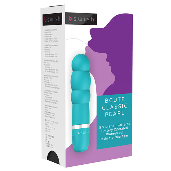 Mini Vibromasseur B Swish Bcute Classic Perle – Bleu