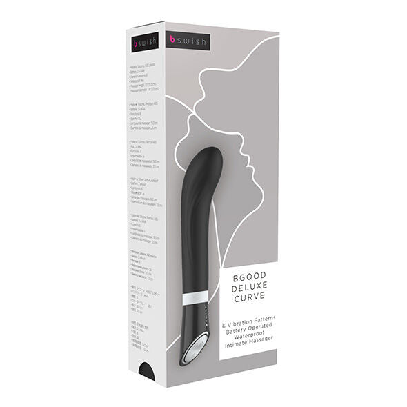 Vibromasseur Point G B Swish B Good Deluxe Courbe – Noir