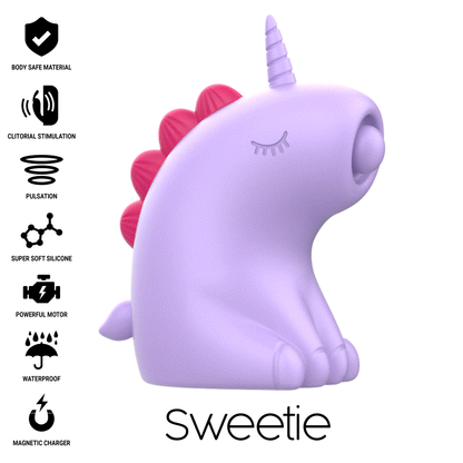 Stimulateur Clitoridien Intense Sweetie – Licorne Rose