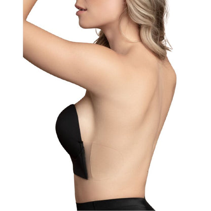 BYE-BRA - SOUTIEN-GORGE SANS POIGNÉES BEIGE BONNET E