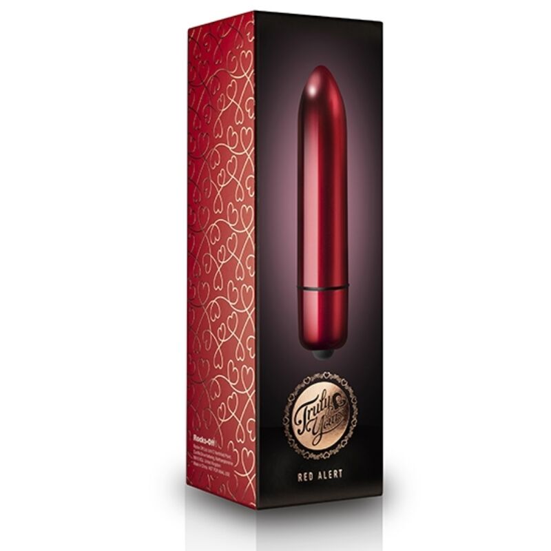Mini Vibromasseur Rocks-Off RO-120 Truly Yours – Rouge