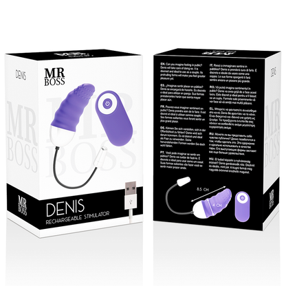 Oeuf Vibrant Mr Boss Denis – Télécommande Sans Fil