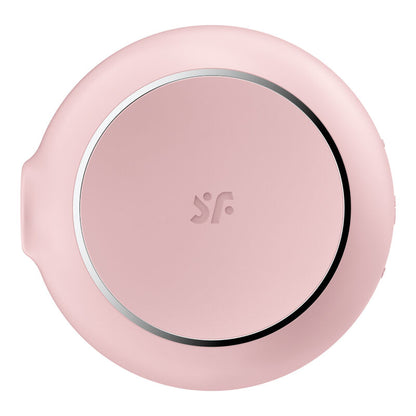 SATISFYER - STIMULATEUR ET VIBRATEUR DOUBLE AIR PULSE PRO TO GO 3 BLEU