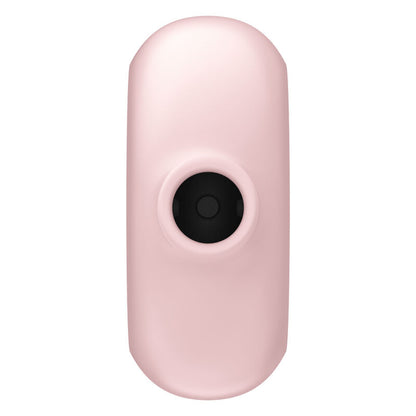 SATISFYER - STIMULATEUR ET VIBRATEUR DOUBLE AIR PULSE PRO TO GO 3 BLEU