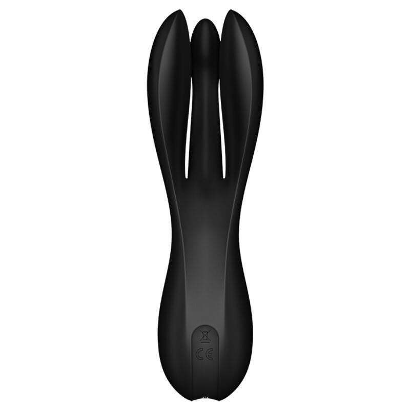 SATISFYER - VIBRATEUR THREESOME 2 VIOLET