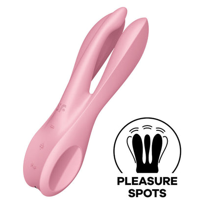 Stimulateur Clitoridien Satisfyer Threesome 1 – Rose & Bleu