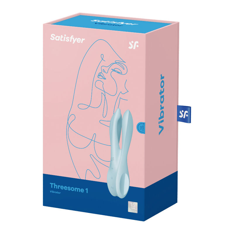Stimulateur Clitoridien Satisfyer Threesome 1 – Rose & Bleu