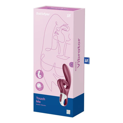 SATISFYER - VIBRATION DE LAPIN TOUCH ME BLEU