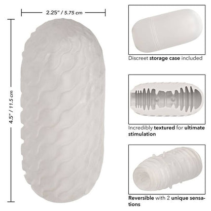 CALEXOTICS - STROKER CÔTELÉ RÉVERSIBLE