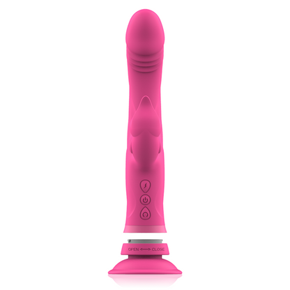Vibromasseur Lapin Intense Julio – Silicone Rose Double Stimulation