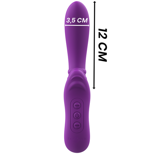Stimulateur Clitoridien Intense Harry – Vibromasseur Langue Flexible Violet